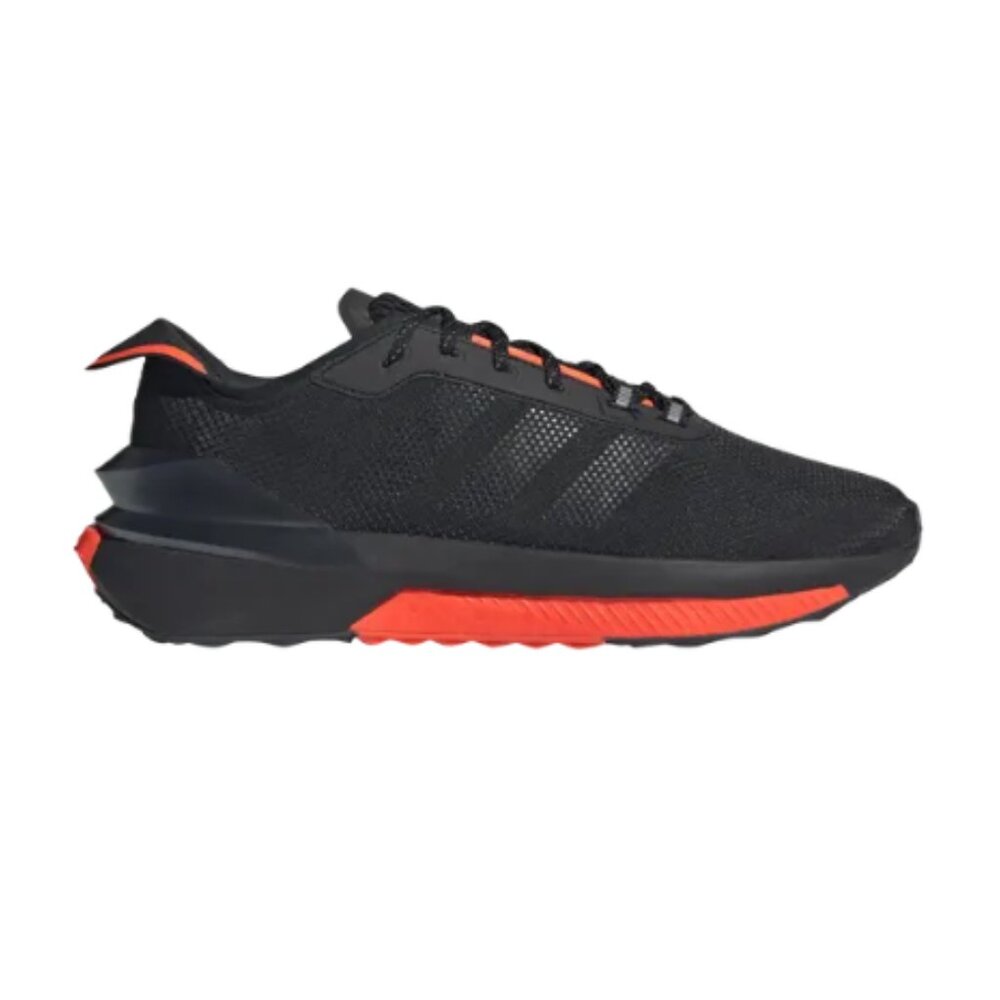 NIB Adidas Avryn Men's 'Black Solar Red' Running Shoes HP5980 Size 10